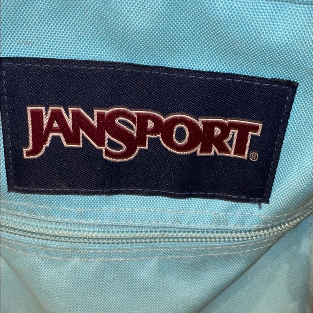 jansport baby blue backpack